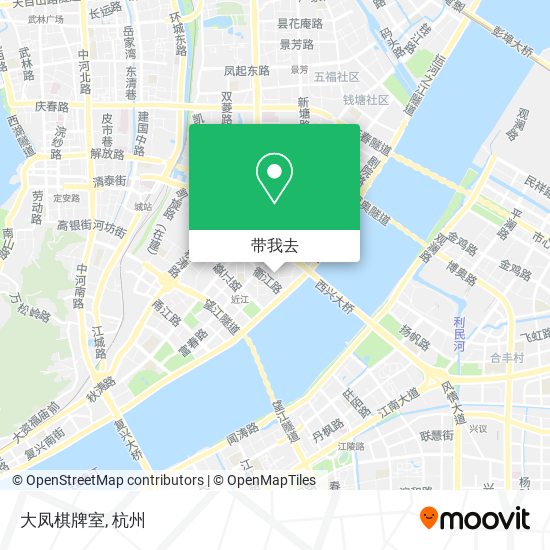 大凤棋牌室地图