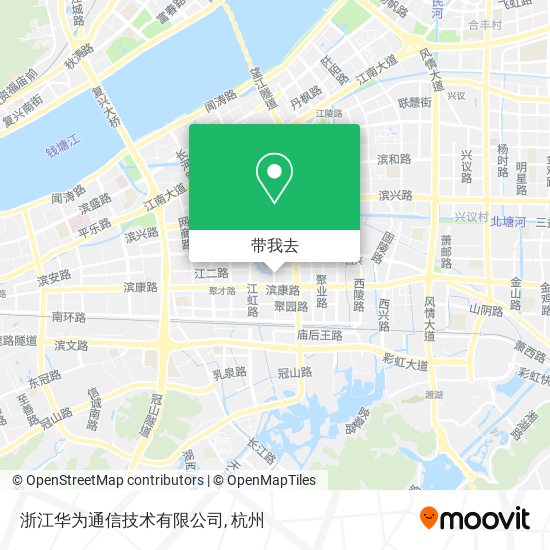 浙江华为通信技术有限公司地图