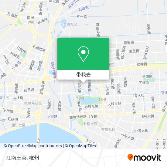 江南土菜地图
