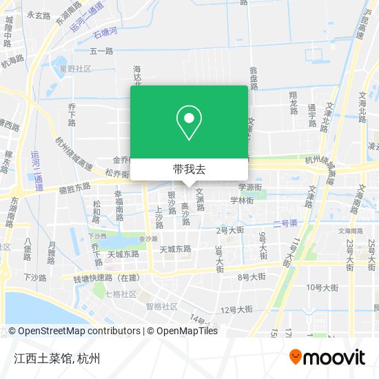 江西土菜馆地图