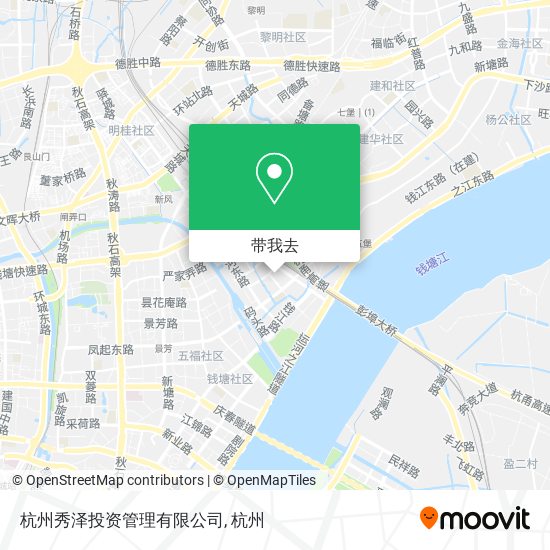 杭州秀泽投资管理有限公司地图