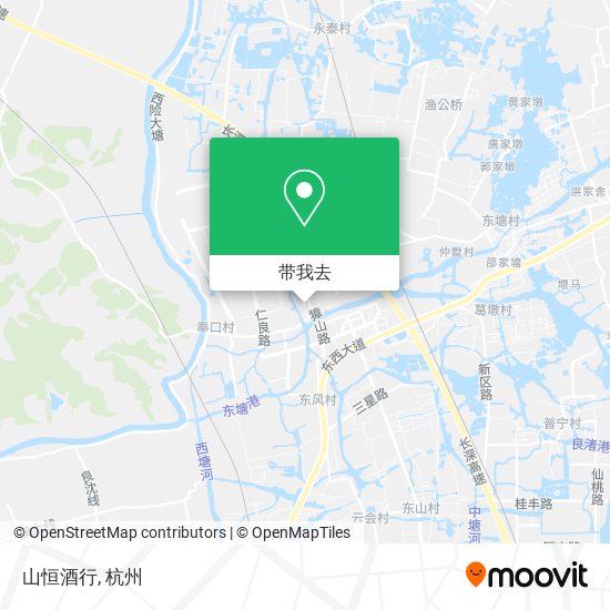 山恒酒行地图