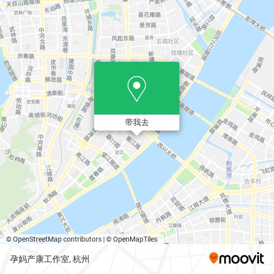 孕妈产康工作室地图