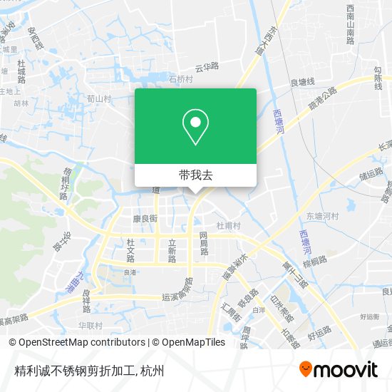 精利诚不锈钢剪折加工地图