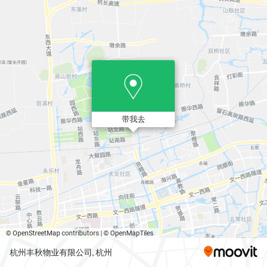 杭州丰秋物业有限公司地图