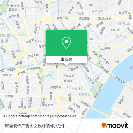 诺隆装饰广告图文设计装修地图