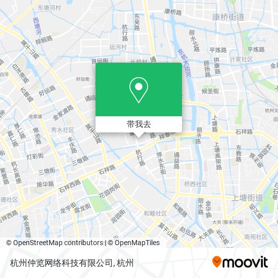 杭州仲览网络科技有限公司地图