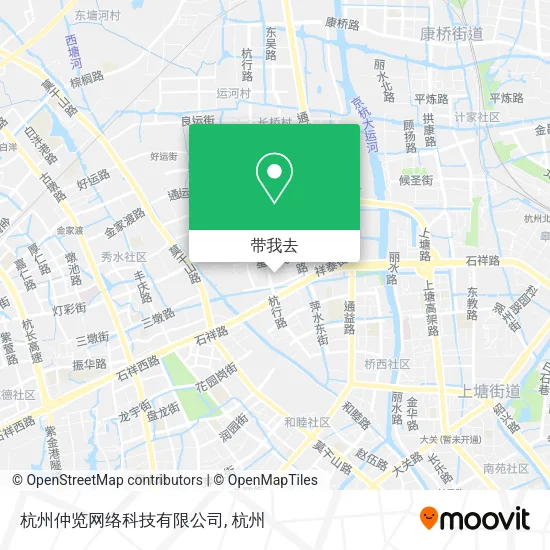 杭州仲览网络科技有限公司地图