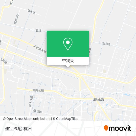 佳宝汽配地图