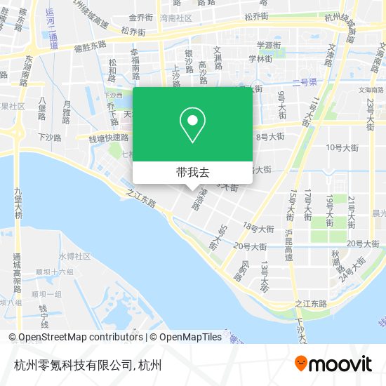 杭州零氪科技有限公司地图