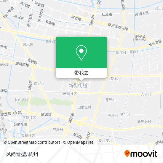 风尚造型地图