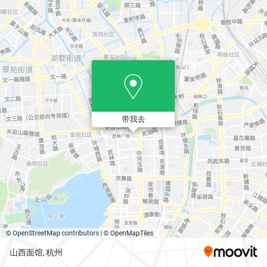 山西面馆地图