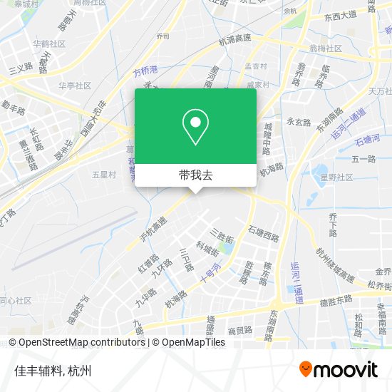 佳丰辅料地图