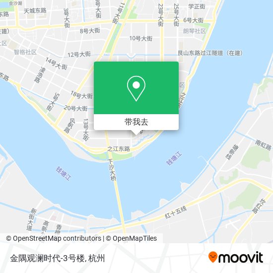 金隅观澜时代-3号楼地图