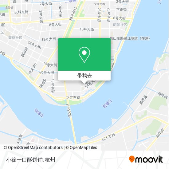 小徐一口酥饼铺地图