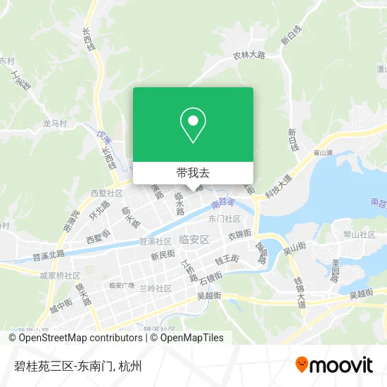碧桂苑三区-东南门地图