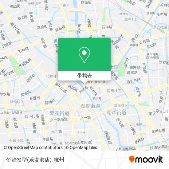 侨治发型(乐堤港店)地图