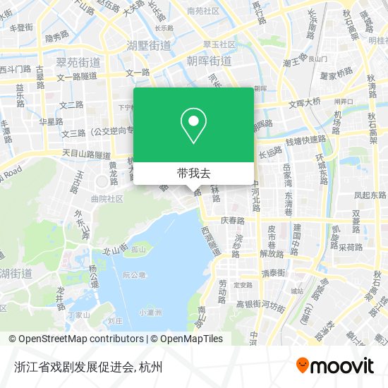 浙江省戏剧发展促进会地图