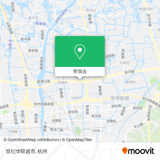 世纪华联超市地图