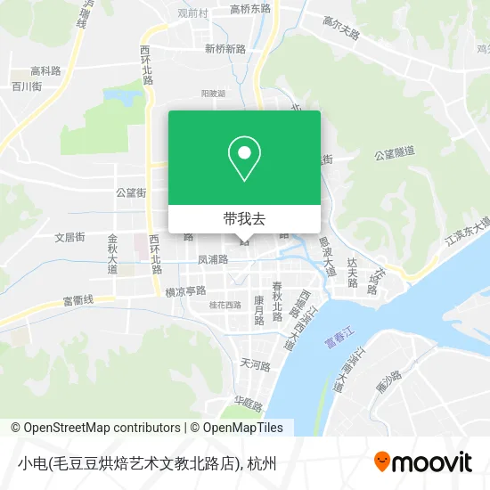 小电(毛豆豆烘焙艺术文教北路店)地图