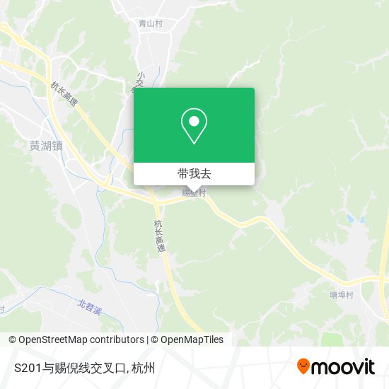 S201与赐倪线交叉口地图
