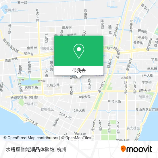 水瓶座智能潮品体验馆地图