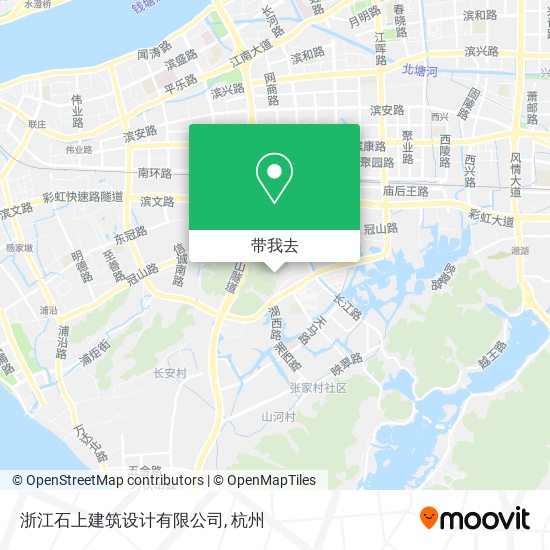 浙江石上建筑设计有限公司地图