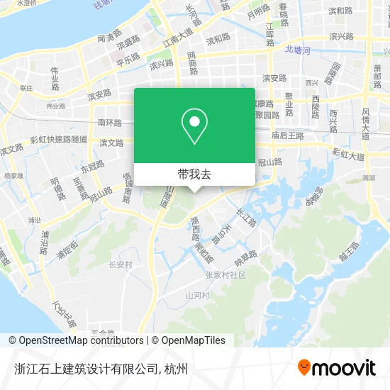 浙江石上建筑设计有限公司地图