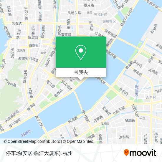 停车场(安居·临江大厦东)地图