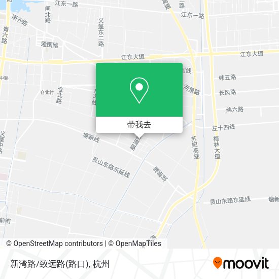 新湾路/致远路(路口)地图