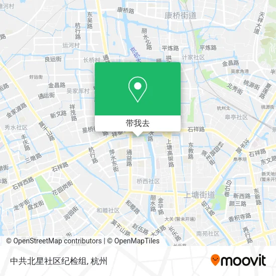 中共北星社区纪检组地图