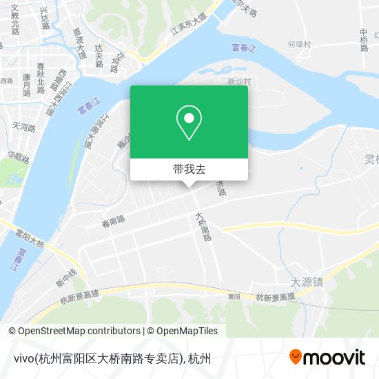 vivo(杭州富阳区大桥南路专卖店)地图