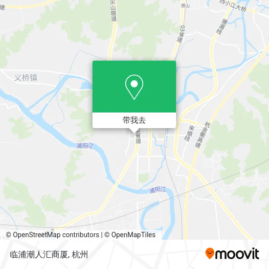 临浦潮人汇商厦地图