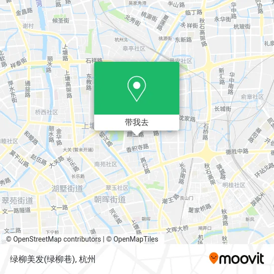 绿柳美发(绿柳巷)地图