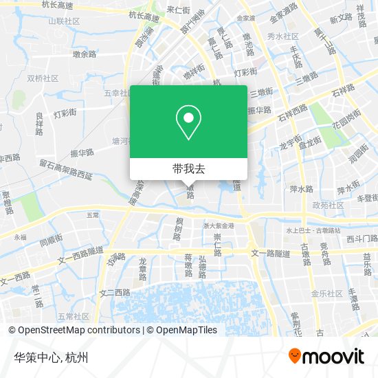 华策中心地图