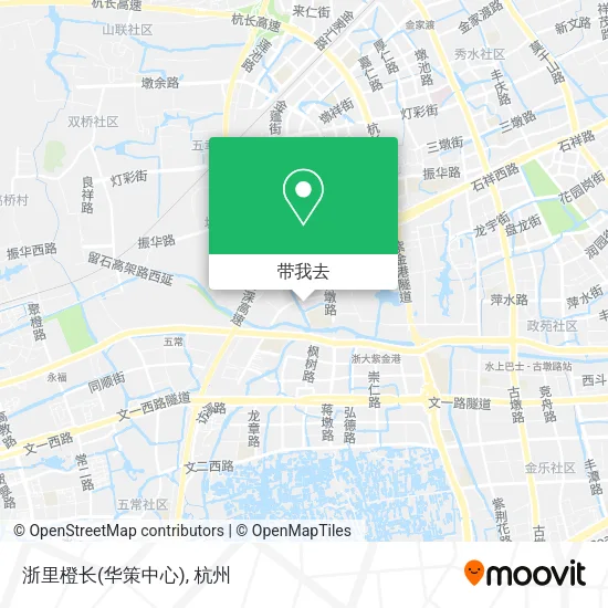 浙里橙长(华策中心)地图