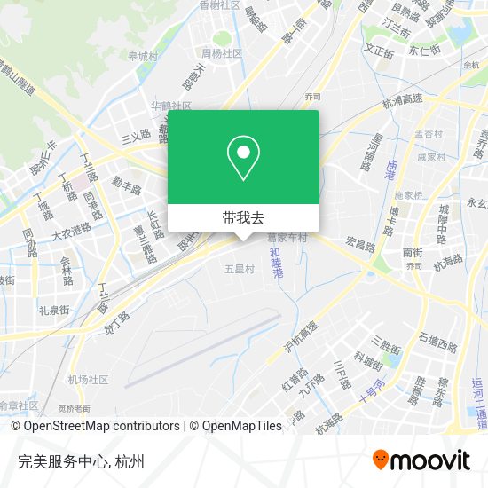 完美服务中心地图
