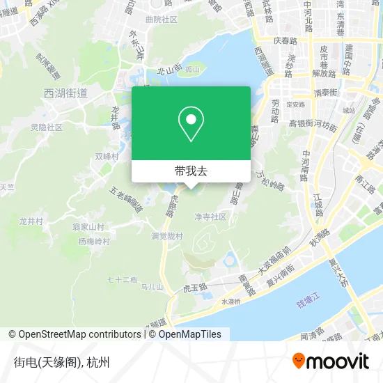 街电(天缘阁)地图
