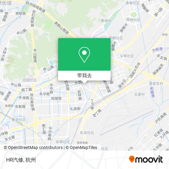 HR汽修地图