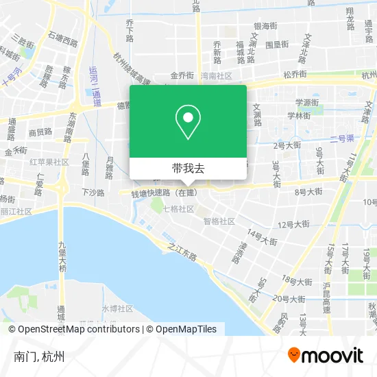 南门地图