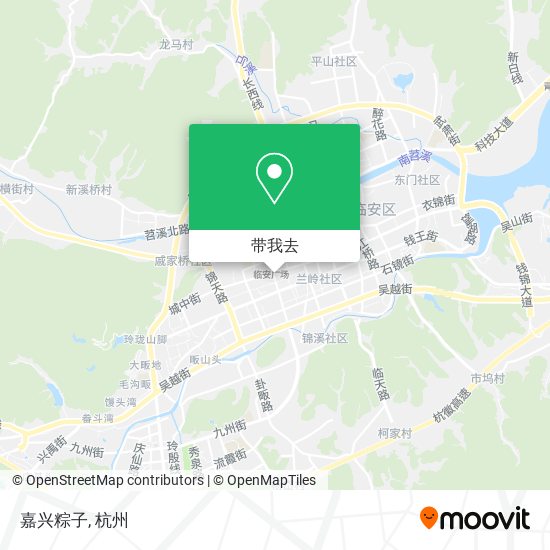 嘉兴粽子地图