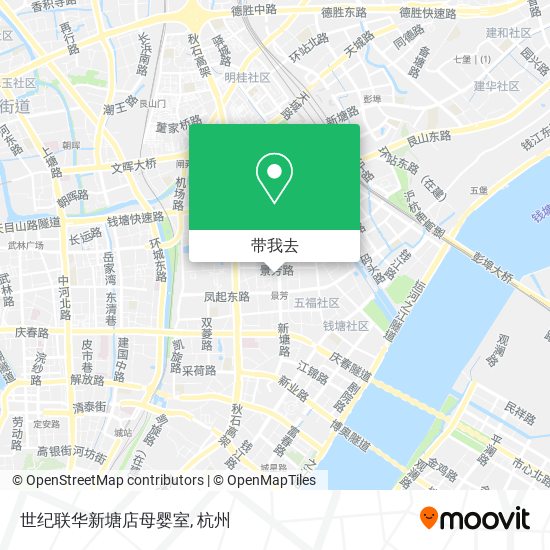世纪联华新塘店母婴室地图