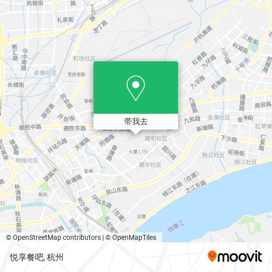 悦享餐吧地图