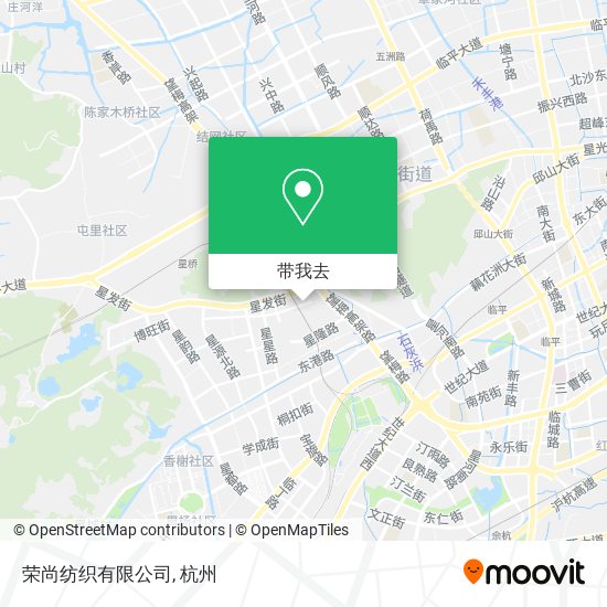 荣尚纺织有限公司地图
