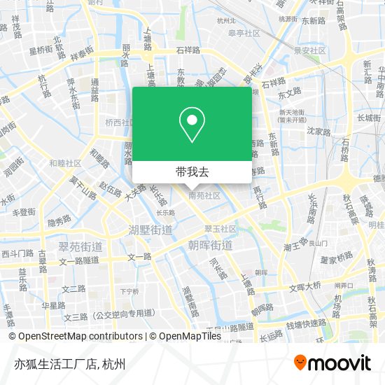 亦狐生活工厂店地图