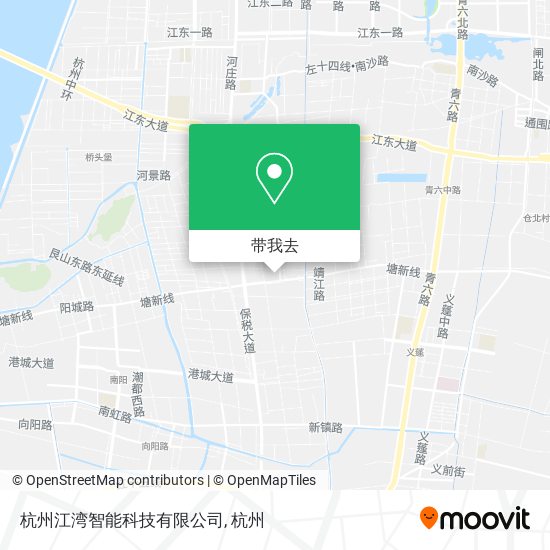 杭州江湾智能科技有限公司地图