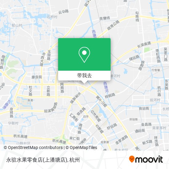 永驻水果零食店(上潘塘店)地图