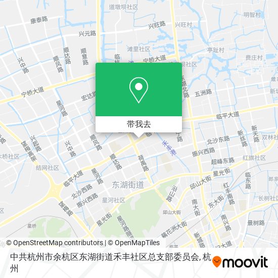 余杭区东湖街道地图图片