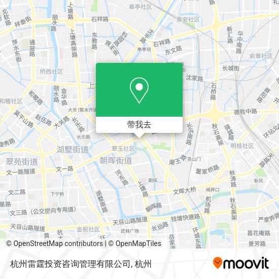 杭州雷霆投资咨询管理有限公司地图