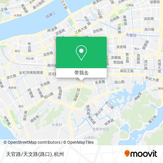 天官路/天文路(路口)地图